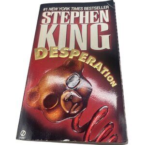 Stephen King Desperation paperback book English New York times bestseller READ
